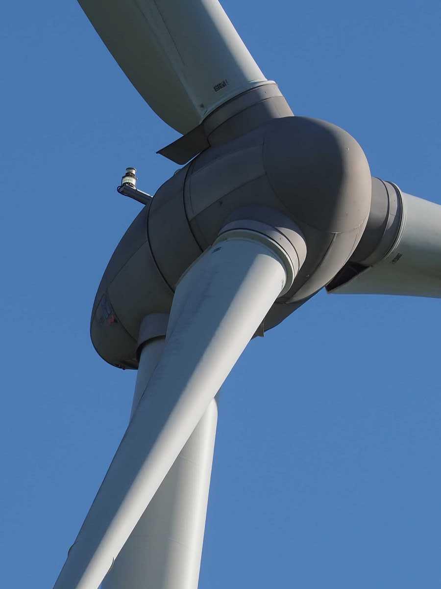 le coeur de l'éolienne